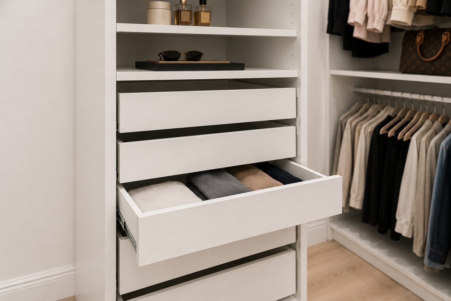 Custom wardrobe closet